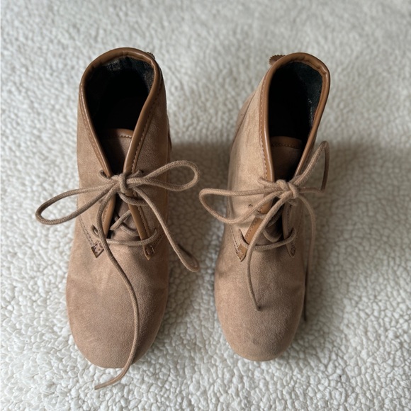 Brown Tan Ankle Boots Size 5 - Picture 5 of 5